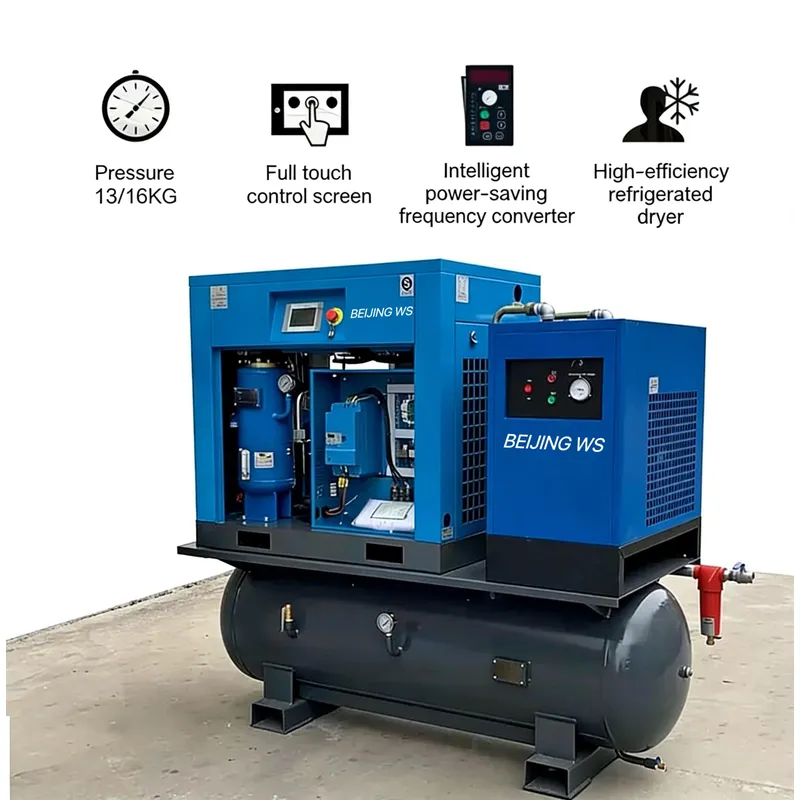 Industrial Laser Repair - Compresseur d'air à vis industriel 20HP