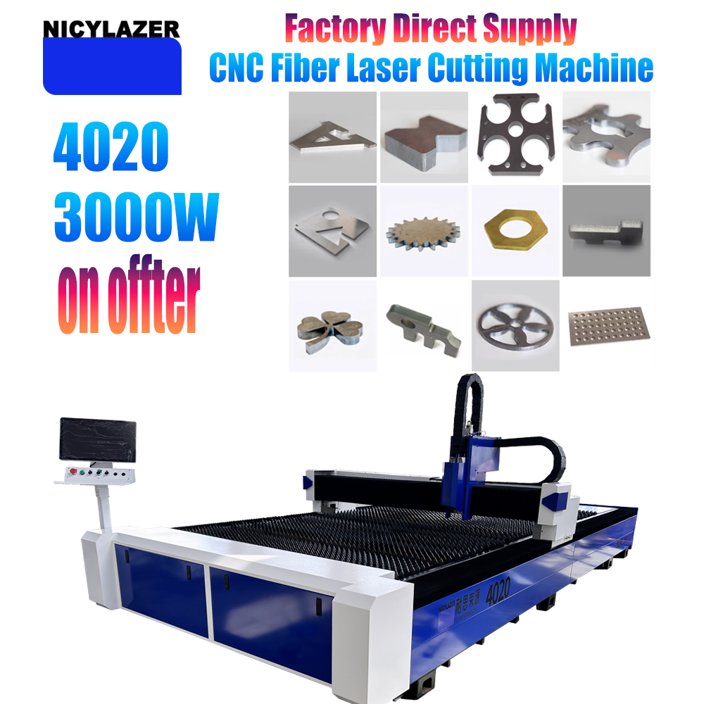Industrial Laser For Sale - NICYLAZER CNC 3000W 4020 Machine de