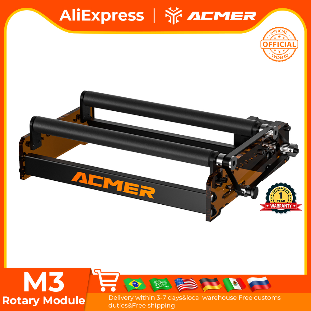 Laser Engraving Software - Rouleau rotatif laser ACMER M3 360