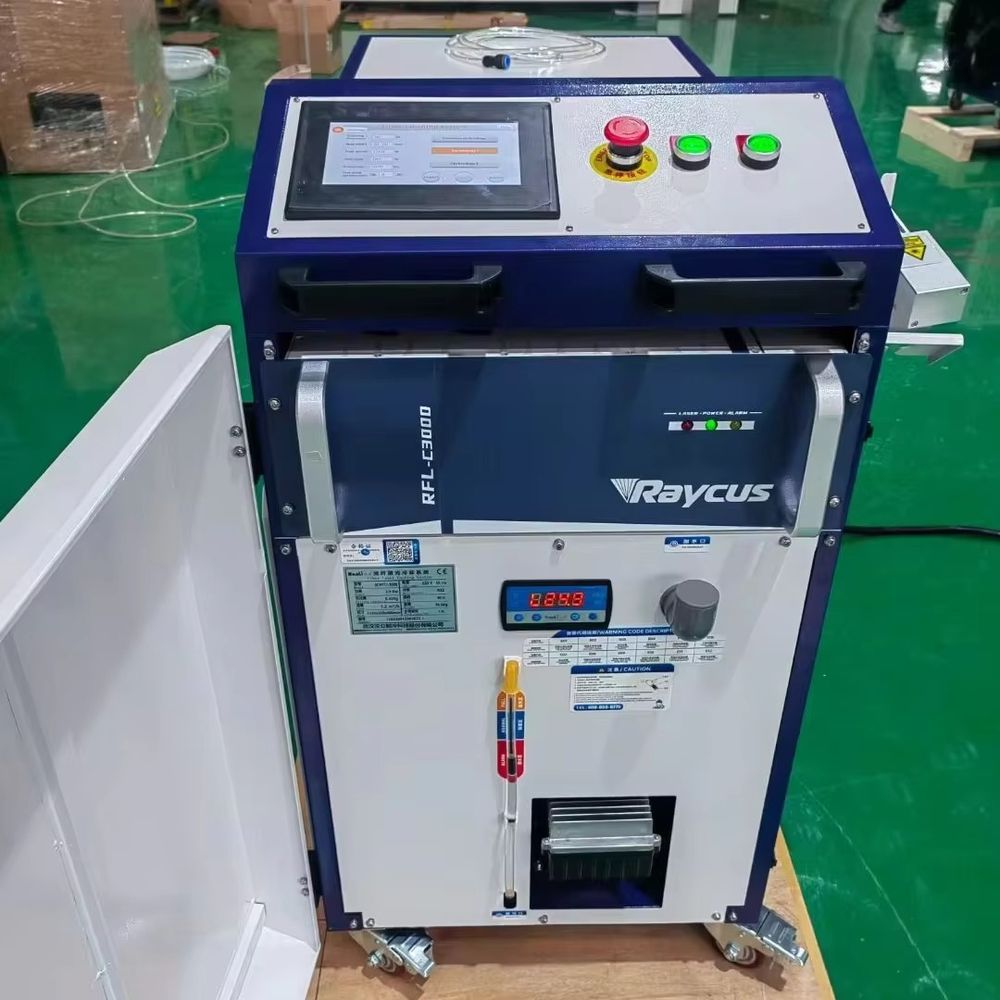 Industrial Laser Paint Removal - Nettoyeur laser à impulsions industriel refroidi