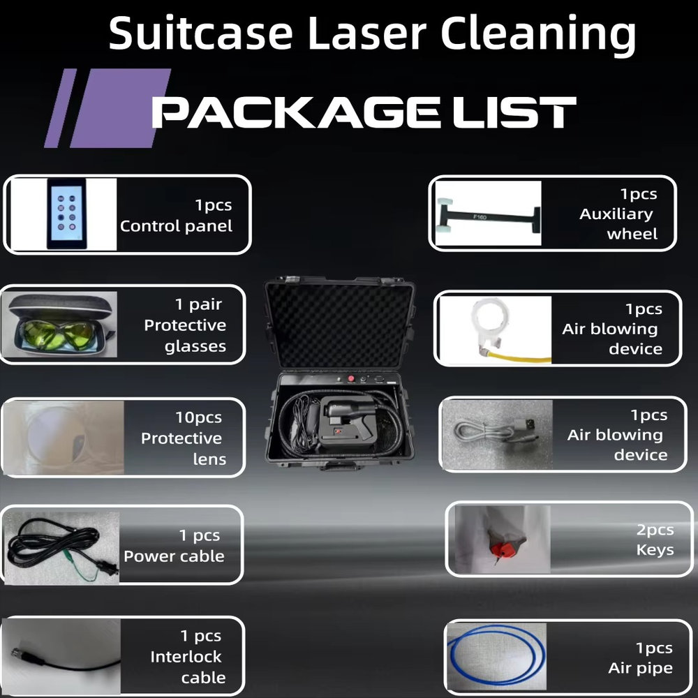 Machine de nettoyage au laser  - Portable Laser Rust Removal avis et prix