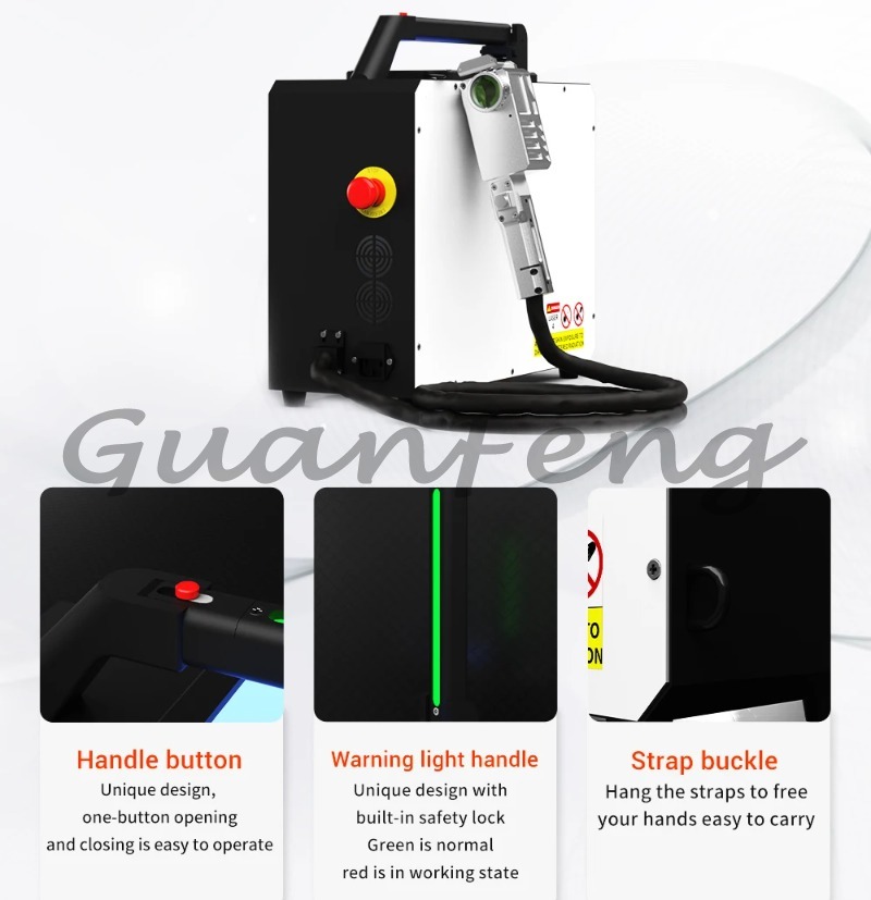 Nettoyeur laser à fibre pulsée - Portable Laser Rust Removal avis et prix