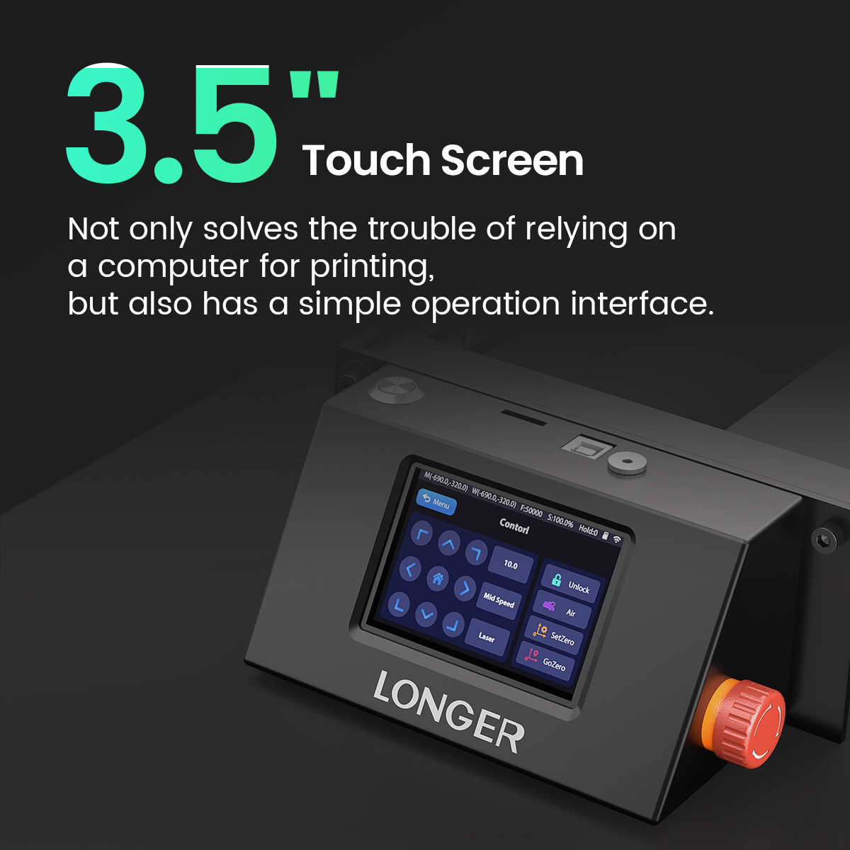LONGER 20W 10W 5W Découpeuse e - Laser Engraving Software avis et prix